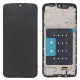TOUCH DIGITIZER + DISPLAY OLED COMPLETE + FRAME FOR SAMSUNG GALAXY A16 5G A166P BLUE BLACK OEM