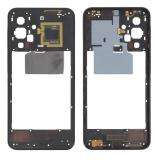 CENTRAL HOUSING B FOR SAMSUNG GALAXY A17 4G A175F BLACK ORIGINAL