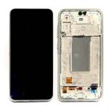 TOUCH DIGITIZER + DISPLAY AMOLED COMPLETE WITH FRAME FOR SAMSUNG GALAXY A36 5G A366B LIME GREEN ORIGINAL (SERVICE PACK) (ASSEMBLED)