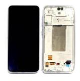PANTALLA TACTIL + DISPLAY AMOLED DISPLAY COMPLETO CON MARCO PARA SAMSUNG GALAXY A36 5G A366B LAVANDA / VIOLETA ORIGINAL (SERVICE PACK) (ASSEMBLED)