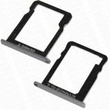 SIM CARD TRAY + SDCARD FOR HUAWEI ASCEND P7 WHITE