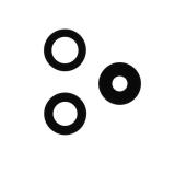 SET OF 3 PCS GLASS LENS REPLACEMENT OF CAMERA FOR SAMSUNG GALAXY A56 5G A566B