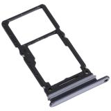 DUAL SIM CARD TRAY FOR SAMSUNG GALAXY A73 5G A736B GRAY / BLACK