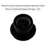CAMERA 0.5X BLUE LIGHT BEAD FOR APPLE IPHONE 11 / 11 PRO / 11 PRO MAX / 12 / 12 PRO / 12 PRO MAX / 12 MINI / 13 / 13 MINI / 14 / 14 PLUS / 15 / 15 PLUS