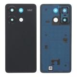 ORIGINAL BACK HOUSING FOR XIAOMI REDMI NOTE 13 4G (23129RAA4G 23124RA7EO) MIDNIGHT BLACK