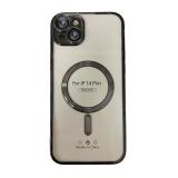 PHONE CASE ELECTROPLASTY + LENS PROTECTION + MAGNETIC FOR APPLE IPHONE 14 PLUS BLACK
