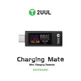 2UUL PW21 TYPE-C MINI CHARGING DETECTOR WITH BIDIRECTIONAL CURRENT TEST