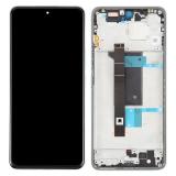 TOUCH DIGITIZER + DISPLAY AMOLED COMPLETE + FRAME FOR XIAOMI REDMI NOTE 15 PRO 4G (25100RA69G) GLACIER BLUE ORIGINAL (SERVICE PACK)