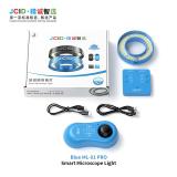 JCID ML-01 PRO SMART MICROSCOPE LIGHT EQUIPPED WITH A WIRELESS REMOTE CONTROL BLUE