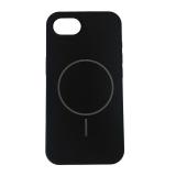 PHONE CASE LIQUID SILICONE + MAGNETIC FOR APPLE IPHONE 16E BLACK