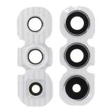 REAR CAMERA LENS AND BEZEL FOR SAMSUNG GALAXY A34 5G A346B SILVER