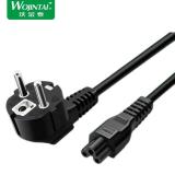 WOJINTAI COMPUTER PURE COPPER CORE POWER CORD 1.5M