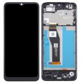 TOUCH DIGITIZER + DISPLAY LCD COMPLETE WITH FRAME FOR MOTOROLA MOTO E13 (XT2345) BLACK ORIGINAL