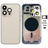 BACK HOUSING FOR APPLE IPHONE 14 PRO 6.1 GOLD OEM