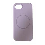 PHONE CASE LIQUID SILICONE + MAGNETIC FOR APPLE IPHONE 16E VIOLET