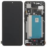 TOUCH DIGITIZER + DISPLAY AMOLED COMPLETE + FRAME FOR XIAOMI POCO F6 PRO 5G BLACK ORIGINAL (SERVICE PACK 5600160N1100)