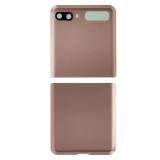 SET OF 2 PCS BACK HOUSING FOR SAMSUNG GALAXY Z FLIP 5G F707B MYSTIC BRONZE