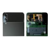 OUTER DISPLAY OLED + TOUCH DIGITIZER FOR SAMSUNG GALAXY Z FLIP 3 5G F711B BLACK ORIGINALE (SERVICE PACK)