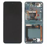 TOUCH DIGITIZER + DISPLAY LCD COMPLETE + FRAME FOR SAMSUNG GALAXY Z FLIP 3 5G F711B GREEN ORIGINAL (SERVICE PACK)