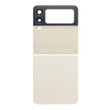 SET OF 2 PCS BACK HOUSING FOR SAMSUNG GALAXY Z FLIP 3 5G F711B CREAM