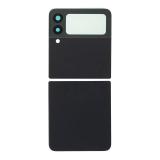 SET OF 2 PCS BACK HOUSING FOR SAMSUNG GALAXY Z FLIP 3 5G F711B PHANTOM BLACK