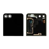 OUTER DISPLAY OLED + TOUCH DIGITIZER FOR SAMSUNG GALAXY Z FLIP 6 5G F741B SILVER ORIGINALE (SERVICE PACK)