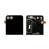 OUTER DISPLAY OLED + TOUCH DIGITIZER FOR SAMSUNG GALAXY Z FLIP 6 5G F741B WHITE ORIGINALE (SERVICE PACK)