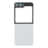 SET OF 2 PCS BACK HOUSING FOR SAMSUNG GALAXY Z FLIP6 5G F741B WHITE