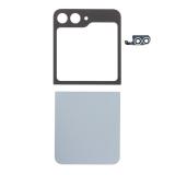 SET OF 2 PCS BACK HOUSING FOR SAMSUNG GALAXY Z FLIP6 5G F741B SILVER SHADOW
