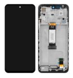 TOUCH DIGITIZER + DISPLAY LCD COMPLETE WITH FRAME FOR XIAOMI REDMI 12 (23053RN02A 23053RN02Y 23053RN02I) BLACK ORIGINAL