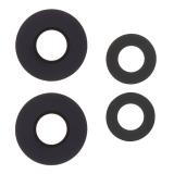 SET OF 4 PCS GLASS LENS REPLACEMENT OF CAMERA FOR MOTOROLA MOTO G75 5G (XT2437-2)