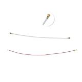 SET OF 2 ANTENNA FOR SAMSUNG GALAXY S20 FE G780F (RED 124MM / WHITE 118MM)