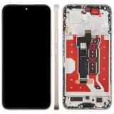 TOUCH DIGITIZER + DISPLAY OLED COMPLETE + FRAME FOR HONOR 400 5G (DNY-NX9) DESERT GOLD ORIGINAL