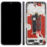 TOUCH DIGITIZER + DISPLAY OLED COMPLETE + FRAME FOR HONOR 400 5G (DNY-NX9) MIDNIGHT BLACK ORIGINAL