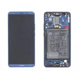TOUCH DIGITIZER + DISPLAY LCD COMPLETE + FRAME FOR HUAWEI MATE 10 PRO BLA-L09 BLUE ORIGINAL