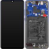 DISPLAY LCD + TOUCH DIGITIZER DISPLAY COMPLETE + FRAME FOR HUAWEI MATE 20 HMA-L09 HMA-L29 TWILIGHT ORIGINAL
