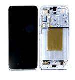 TOUCH DIGITIZER + DISPLAY AMOLED COMPLETE + FRAME FOR SAMSUNG GALAXY S25 PLUS / S25+ 5G S936B ICY BLUE ORIGINAL (SERVICE PACK) (ASSEMBLED)