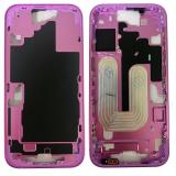 CENTRAL HOUSING A FOR APPLE IPHONE 16 6.1 PINK MATERIAL ORIGINAL