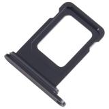SIM CARD TRAY FOR APPLE IPHONE 15 6.1 (A3090 A2846 A3089) / IPHONE 15 PLUS (A2848 A3101 A3102) BLACK