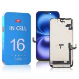 DISPLAY LCD + TOUCH DIGITIZER DISPLAY COMPLETE FOR APPLE IPHONE 16 6.1 INCELL ZY FHD 1080P