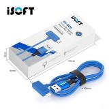 ISOFT IS-006 IP DOUBLE HEADED REPAIR DATA CABLE (MICRO TYPE-C / IP LIGHTNING) V2.0 FOR IPHONE 6 / 7 / 8 / X / 11 / 12 / 13 / 14 / 15 / 16 / 17 SERIE / IPAD SERIE