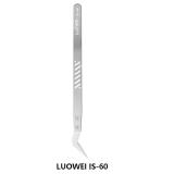 LUOWEI IS-60 HARD INSULATING CERAMIC BENT POINTED TWEEZERS