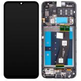 TOUCH DIGITIZER + DISPLAY LCD COMPLETE WITH FRAME FOR SAMSUNG GALAXY A14 A145P A145R BLACK EU (EUROPE VERSION) (BLACK FLEX)