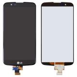 TOUCH DIGITIZER + DISPLAY LCD COMPLETE WITHOUT FRAME FOR LG K10 K420N BLACK