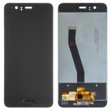 DISPLAY LCD + TOUCH DIGITIZER DISPLAY COMPLETE WITHOUT FRAME FOR HUAWEI P10 BLACK ORIGINAL