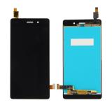 TOUCH DIGITIZER + DISPLAY LCD COMPLETE WITHOUT FRAME FOR HUAWEI ASCEND P8 LITE BLACK (NO LOGO)