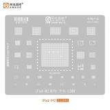 AMAOE IPAD-M2 METAL TEMPLATE OF IC CHIP FOR IPAD M2 SERIE 0.12MM