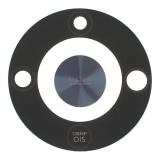 SET OF 2 PCS GLASS LENS REPLACEMENT OF CAMERA FOR HONOR MAGIC8 LITE 5G (MTN-NX1M) MIDNIGHT BLACK