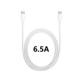DATA CABLE USB TYPE C TO TYPE C FAST CHARGING (6.5A) FOR GOOGLE WHITE ORIGINAL (Unpackaged)