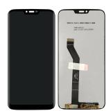 TOUCH DIGITIZER + DISPLAY LCD COMPLETE WITHOUT FRAME FOR MOTOROLA MOTO G7 POWER XT1955 CERAMIC BLACK (EU VERSION)
